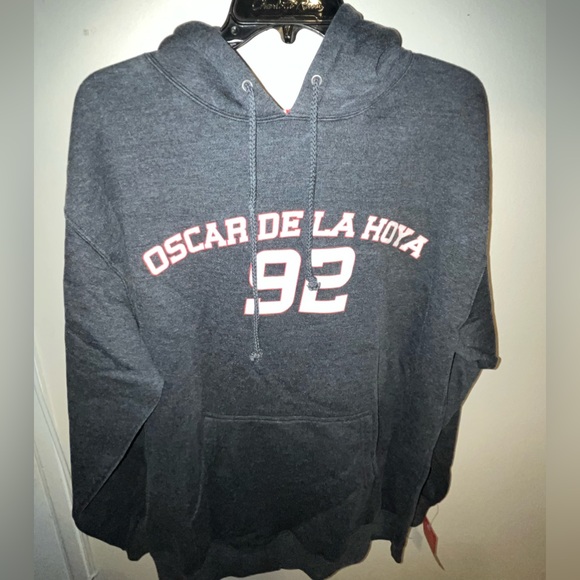 Vintage Oscar De La Hoya Hoodie - Picture 2 of 2